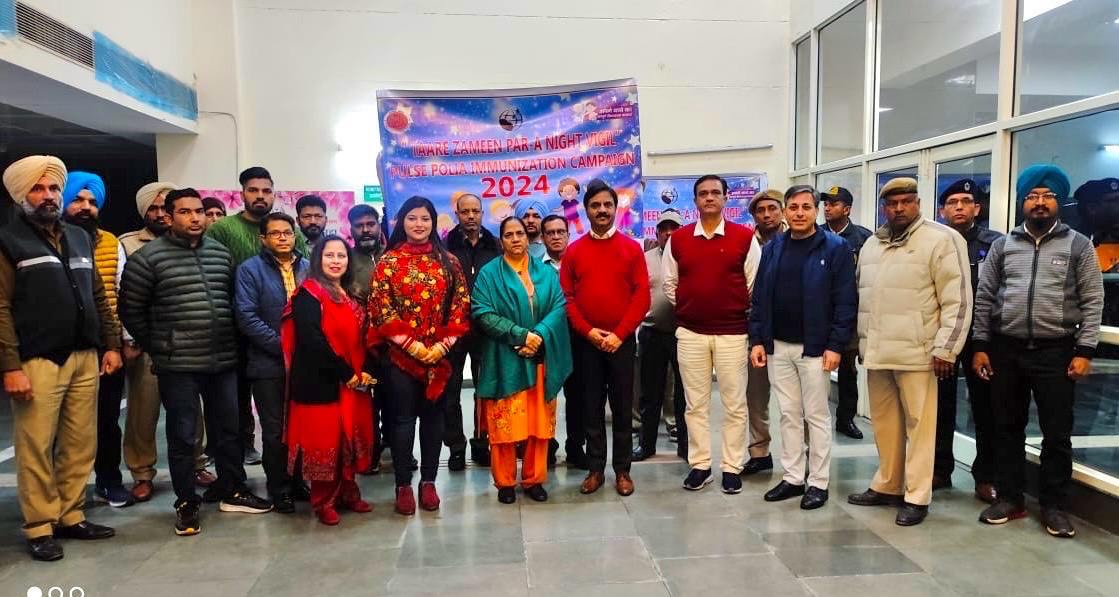 Chandigarh Health Department's Remarkable Success in Pulse Polio Campaign Garners National Recognition